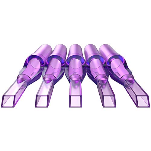 ITATOO 100pcs Tattoo Tips Assorted Size Disposable Tattoo Tips Tubes for 3RL 5RL 3RS 5RS 7RL 7RS 9RL 9RS 5MG 7MG 9MG Tattoo Needles Round Diamond Flat/Magnum Sterilize Plastic Tattoo Tips - Thumbnail 3
