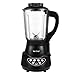 VonShef Fresh Soup Maker Automatic Multifunctional Machine & Smoothie Maker with Blender, Pulse, Steamer, Boiler, 57-Oz Jug, Black