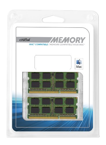 Crucial 8GB Kit (4GBx2) DDR3 / DDR3L 1333 MT/s (PC3-10600) CL9 204-Pin SODIMM Memory For Mac CT2K4G3S1339M (Notebook)