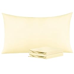 NTBAY King Pillowcase Set - 2 Pack Brushed