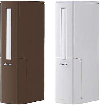 DFJKL Bote de Basura Papelera de baño con Tapa Cesta de Papel higiénico