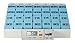 e-Pill 4 Times a Day x 7 Day Large Weekly Pill Organizer, Vitamin and Medicine Pillbox - with Reminder