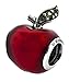 PANDORA Disney Snow White's Apple Transparent RED Enamel Green CZ Charm