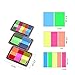 1160 Pieces,15 Sets Index Tabs,Translucent Page Makers,It Post Flags,Sheet Neon Index Tabs Flags Sticky Note for Page Marker