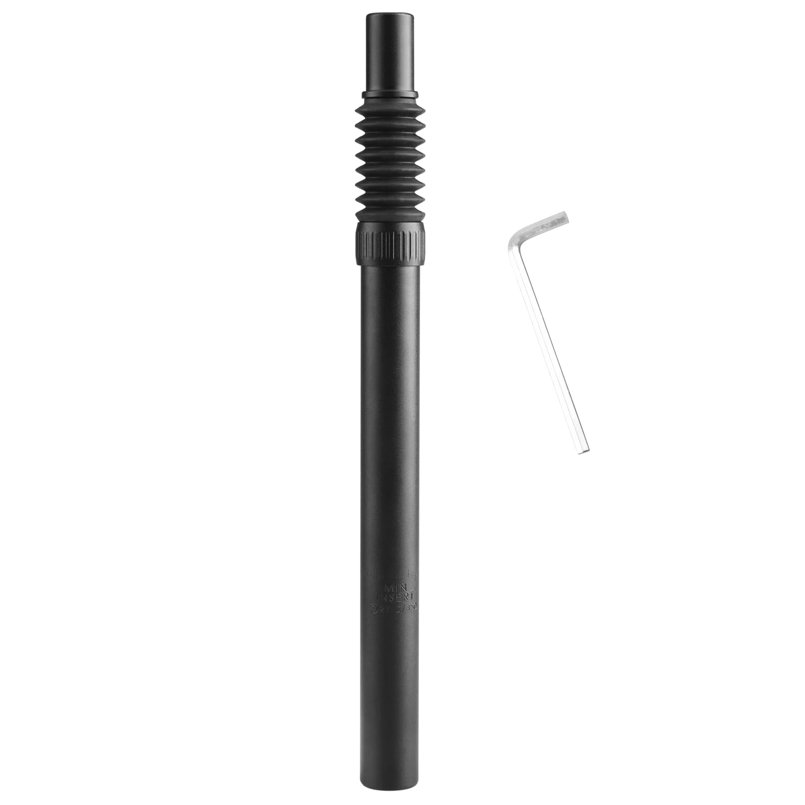 TRIWONDER Bike Suspension Seat Post 25.4 27.2 28.6 30.4 30.9 31.6mm Bicycle Seat Tube Aluminum Alloy Shock Absorber Mountain Road Bike Seatpost (25.4 x 350 mm)