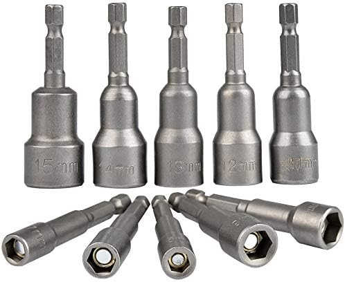 Sourcingmap A15072400ux0044 5.5 Mm 1/4-Inch Hex Shank Socket Nut Setter - View #4