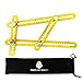 Multi Angle Measuring Ruler Best General Measurement Tool for Accurate Measurements Metal knobs for Durable Performance Preferred by Builders and Carpenters