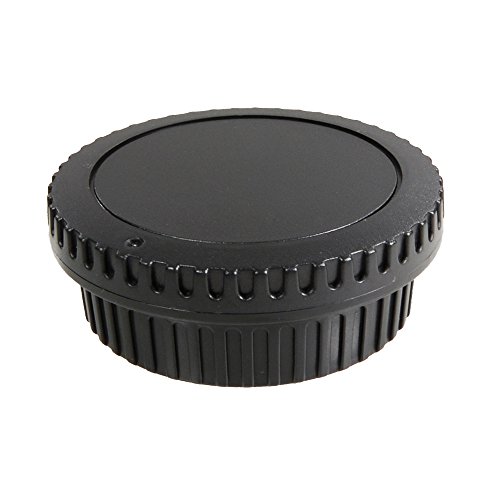 CamDesign Body Cap & Camera Rear Lens Cover Compatible with Canon EOS Canon RF-3 Canon EOS 1D 1DS Mark II III IV 7D Mark II D30 D60 50D 60D 60DA 5D Mark II Mark III 7D T7i XT XTi XSi T3 T3i T4 T4i