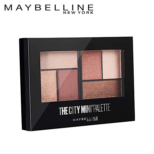 Maybelline New York Eyeshadow Palette, 6 Highly Blendable Shades, Sheer Finish, City Mini Palette, 5th Avenue Sunset, 6.4g 2 Maybelline New York Eyeshadow Palette, 6 Highly Blendable Shades, Sheer Finish, City Mini Palette, 5th Avenue Sunset, 6.4g - Image 2