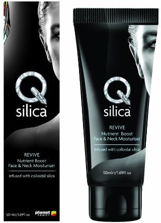 Qsilica Revive Face and Neck Moisturiser Cream 50ml by Planet Health
