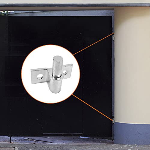 2 Pack Wood Fence Link Gate Hinge with 5/8 Hinge Pin Diameter Heavy Duty Outdoor Post Chain