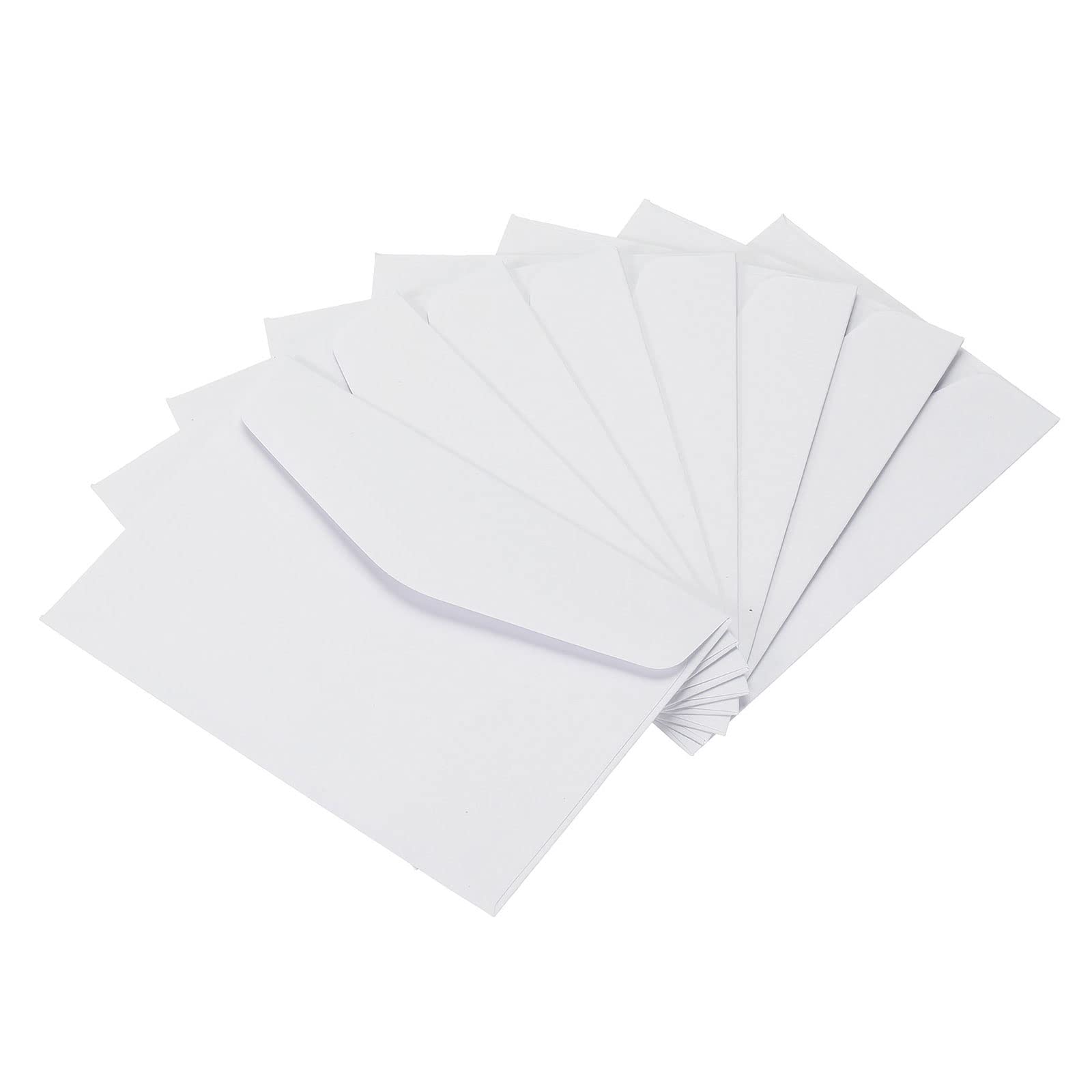 YOKIVE 60 Pack Gift Card Envelopes, Business Greeting Note | Small Item Holder Envelope, Great for Invitations Weddings(White)