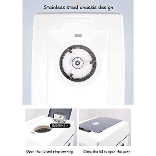 Zryh Ice Shaver Machine - Elektrische Eiscrusher Ice Shaving Machine Kommerzielle Eiscrusher Snow Cone Maker Machine… – Bild 4
