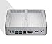 Kingdel Mini Desktop Computer, Fanless Mini PC, Intel i5 8th Gen. 4 Cores CPU, 16GB DDR4 RAM, 500GB SSD, 4K: 4096×2304, HD Port, LAN, VGA, Wi-Fi, Full Metal Case, Windows 10 Prothumb 2