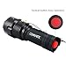 Comunite S31 1200 Lumens Cree T6 XM-L LED Ultra Bright Flashlight, 4 Modes High/Low/Strobe/Zoomable Adjust Camping, Hiking Emergency Use