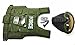 Military Friction Combat Force 10 Piece Boys Toys Playset, Boys Action Playset w/ Friction Gun , Watch , Mask , Army Vest , Tags & Accessories , Kids Military Costume , Army Costume for Kids
