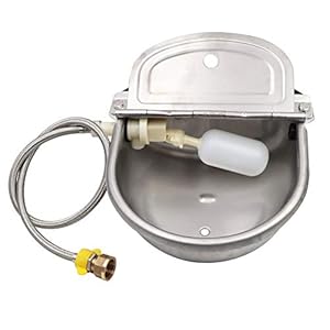 M.Z.A - Boccale d'acqua in acciaio inox con tappo di scarico, connettore, tubo intrecciato e viti di montaggio per… Marca: M.Z.A M.Z.A - Boccale d'acqua in acciaio inox con tappo di scarico, connettore, tubo intrecciato e viti di montaggio per…