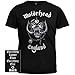 Global Merchandising Motorhead England T-Shirt Black