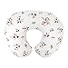 TILLYOU Nursing Pillow Cover - Egypt Cotton Care for Baby Boy Girl,Breathable Nursing Slipcover,Feeding Position Support, Floral Flowers