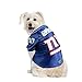 Littlearth Unisex-Adult NFL New York Giants Premium Pet Jersey, Team Color, Small