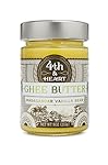 4th & Heart Grass-Fed Ghee Butter, Vanilla Bean, 9 Ounce, Pasture Raised, Non-GMO, Lactose Free, Certified Paleo