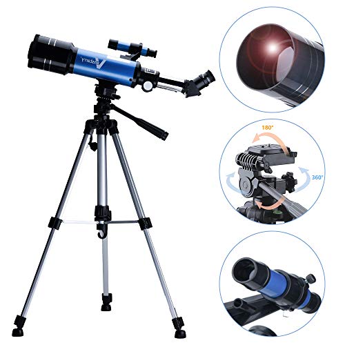 Vanstarry Telescopes for Kids, Travel Kids Telescope, 70mm Aperture