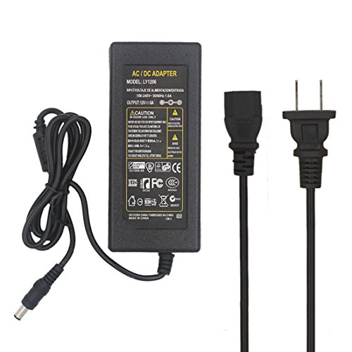 AC 100-240V To DC 12V 6A Switching Power Supply Adapter DC 2.1mm X 5.5mm Plug 72W Power Supply for LED Strip Flexible Lights