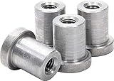 Weld on Nuts 1/2"-13 Thread LONG Threaded Nut Steel