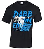 Carolina Panthers Cam Newton Dab On EM Men's Black T Shirt