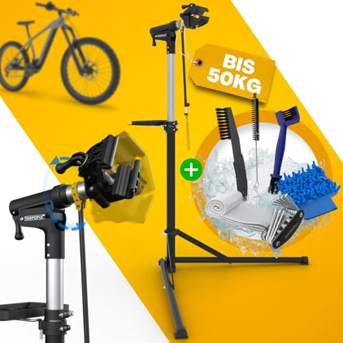 Tarpofix® Fahrrad Montageständer bis 50kg für E-Bike - Reparaturständer