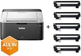 Brother HL-1212W Mono Laser Printer A4 Wireless PC XL Toner Bundle 3 Year Print view 2