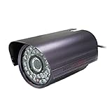 Water Resistant Infrared Color Day Night CCTV CCD Video Camera PAL