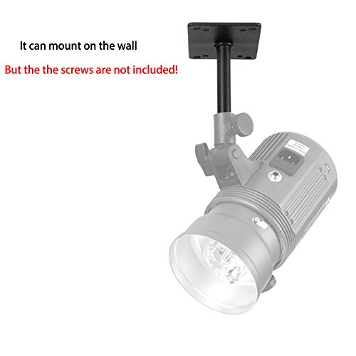 Run Shuangyu T Mount Flash Light Stand Holder for Studio Flash Speedlight (Large Size)