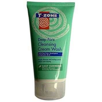 t zone cleansing cream wash