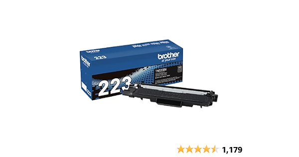 Brother Genuine TN223BK, Standard Yield 