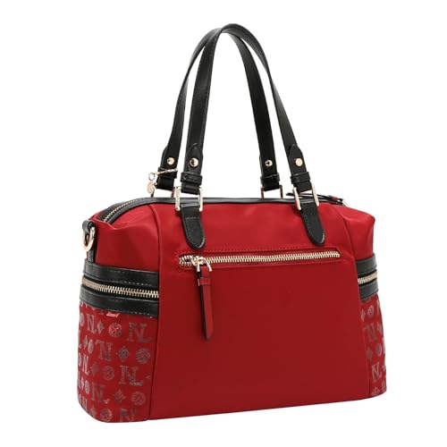 Bolsa duffle Nicole Lee de nylon holográfica FW25