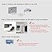 HDTV Antenna Indoor 60-90 Miles Range Amplified - Bestrillion Digital TV Antenna with Signal Amplifier Booster for 4K 1080P High Reception Free Gain with 16.5FT Coaxial Cable - Black