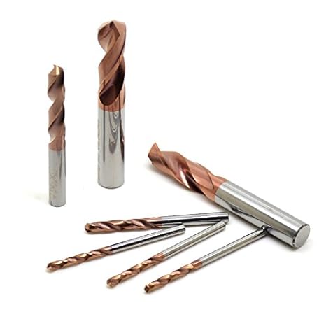 Generic M9 x 75L : 1 Pack Micro grain solid Tungsten carbide CNC Twist Drill Bits HRC55,Carbide Drill bits For Metal working 3,4,5,6,7,8,9,10,11,12