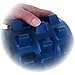 RumbleRoller - Half Size 12 Inches - Blue - Original - Textured Muscle Foam Roller - Relieve Sore Muscles- Your Own Portable Massage Therapist - Patented Foam Roller Technology