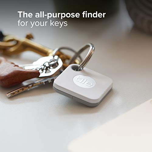 Tile Mate (2020) 4pack Bluetooth Tracker, Keys Finder and Item Locator for Keys, Bags and More