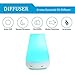 Diffusers,Homeweeks 100ml Colorful Essential Oil Diffuser with Adjustable Mist Mode,Auto Off Aroma Diffuser for Bedroom/Office/Tripthumb 2
