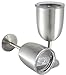 Frost Bottle Set of 2 || Double Wall Vacuum Sealed Insulated Wine Glass/Goblet with Splash Proof Lid || Premium Food Grade 18/8 Stainless Steel || BPA-Free