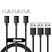 NetDot Gen7 5ft 2 in 1 USB-C & Micro USB Magnetic Charging Cable Compatible with Android Device(5ft/3 Pack Black)