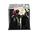 Deluxe Acrylic Collectible Wedding Flower Bouquet Display Case with Mirror and Wall Mount (A031)