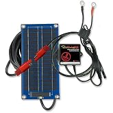 PulseTech SolarPulse 12V Solar Battery Charger Maintainer, 3-Watt | Charges, Desulfates and Conditions all Lead-Acid, VRLA, AGM, Gel &amp; Flooded Batteries