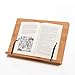 Readaeer Bamboo Reading Rest Cook Book Document Stand Holder Bookrest