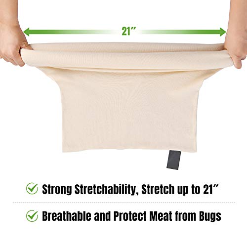 GearOZ Elk Game Bags Hunting Meat, 5Pack Reusable Meat Game Bags