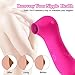 G-Spot Couples Vibrator for Clitoris Stimulation with 10M Remote Control,10 Suctions&Vibrations Nipple Anal Vagina Sucking Vibrator with Dual Motors,Adult Sex Toys for Women (red)