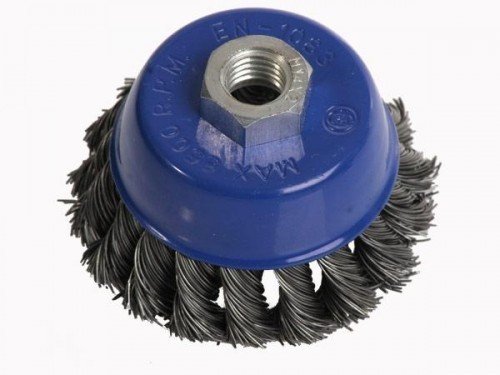 Vorel 06975 – Cup Brush 80 mm, Twisted Wire