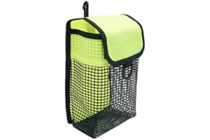 Kinno Scuba Diving Gear Bag, Finger Reel/SMB Safety Surface Marker Buoy Mesh Storage Pocket, Snorkeling Equipment Holder Carry Pouch